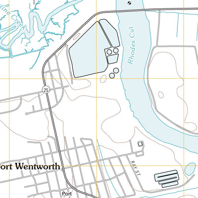 Port Wentworth, GA-SC (2011, 24000-Scale) Preview 3