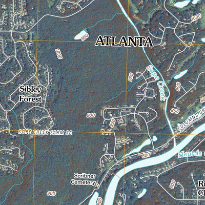 Sandy Springs, GA (2011, 24000-Scale) Preview 2