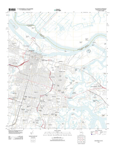 Savannah, GA-SC (2012, 24000-Scale) Preview 1