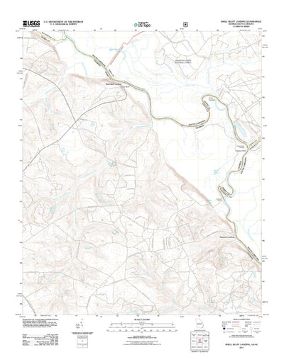 Shell Bluff Landing, GA-SC (2011, 24000-Scale) Preview 1