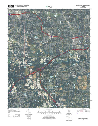 Southeast Atlanta, GA (2011, 24000-Scale) Preview 1
