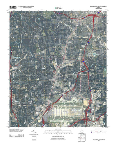 Southwest Atlanta, GA (2011, 24000-Scale) Preview 1
