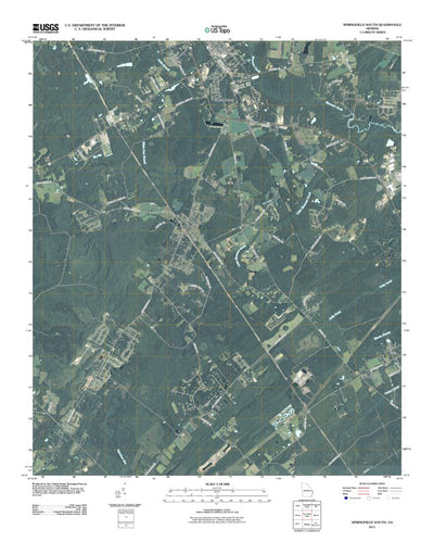 Springfield South, GA (2011, 24000-Scale) Preview 1