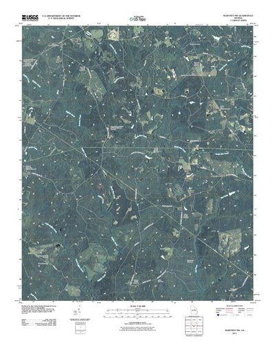 Warthen NW, GA (2011, 24000-Scale) Preview 1