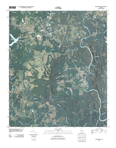 Woodbury, GA (2011, 24000-Scale) Preview 1
