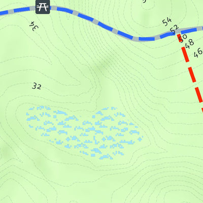 Cook Farm Conservation Area Trail Map
