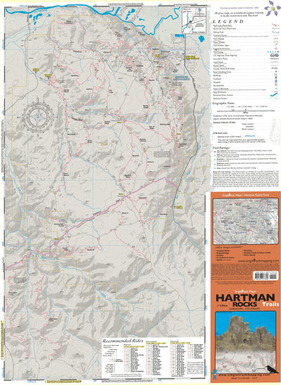 Hartman Rocks Trails Map