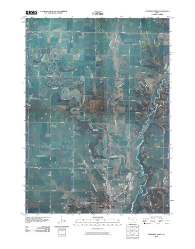 Cherokee North, IA (2010, 24000-Scale) Preview 1