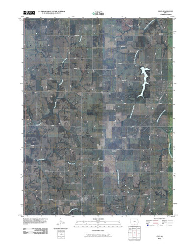 Clio Map Clio, IA (2010, 24000-Scale) Map by United States Geological Survey ...