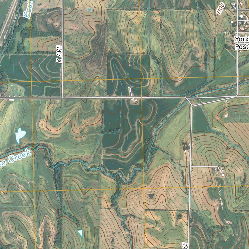 Coin Ia Coin, IA (2010, 24000-Scale) Map by United States Geological Survey ...