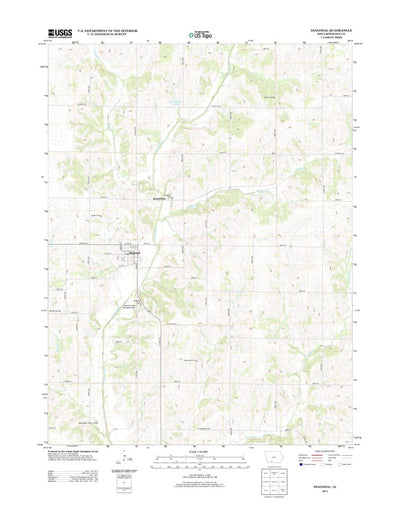 Diagonal, IA (2013, 24000-Scale) Preview 1