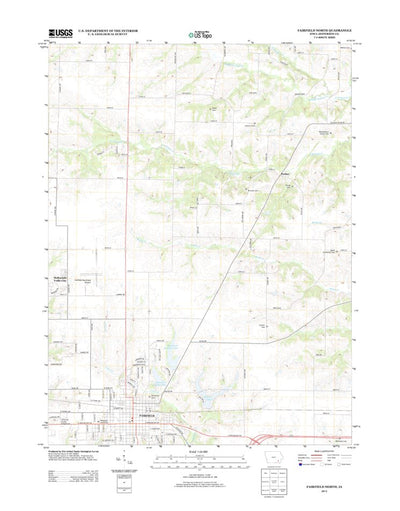 Fairfield North, IA (2013, 24000-Scale) Preview 1