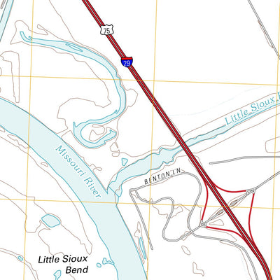 Little Sioux, IA-NE (2011, 24000-Scale) Preview 2