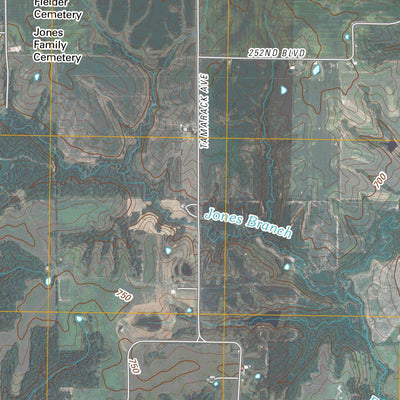 Lockridge West, IA (2010, 24000-Scale) Map by United States Geological ...