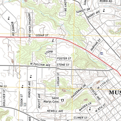 Muscatine, IA-IL (2013, 24000-Scale) Preview 2