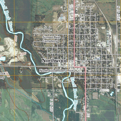 Northwood, IA-MN (2010, 24000-Scale) Preview 3