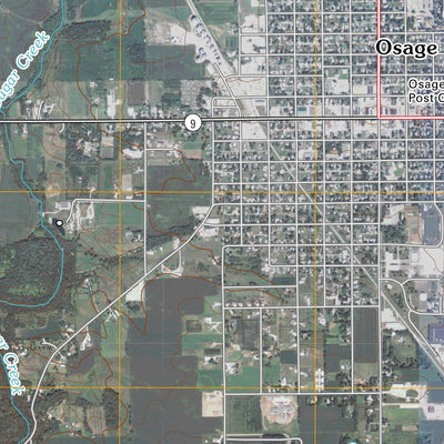 Osage, IA (2010, 24000-Scale) Preview 3