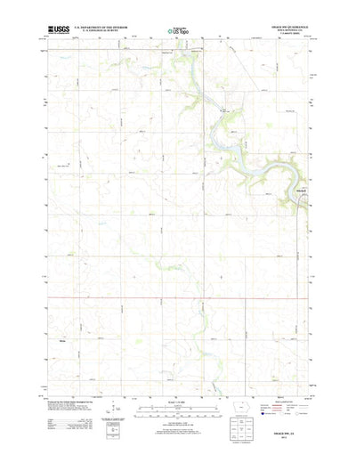 Osage SW, IA (2013, 24000-Scale) Preview 1