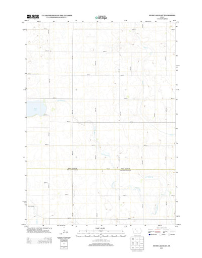 Rush Lake East, IA (2013, 24000-Scale) Preview 1