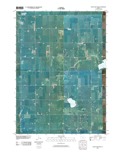 Rush Lake West, IA (2010, 24000-Scale) Preview 1