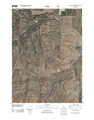 Badger Hole Spring, ID (2011, 24000-Scale) Preview 1