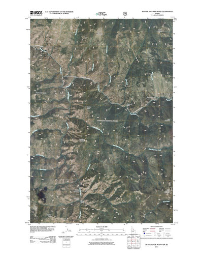 Beaver Jack Mountain, ID (2011, 24000-Scale) Preview 1