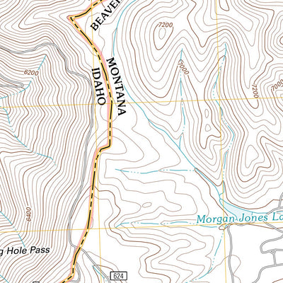 Big Hole Pass, ID-MT (2011, 24000-Scale) Preview 2