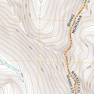 Blodgett Mountain, ID-MT (2011, 24000-Scale) Preview 2