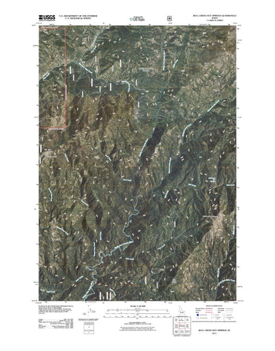 Bull Creek Hot Springs, ID (2011, 24000-Scale) Preview 1