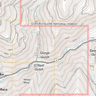 Burke, ID-MT (2011, 24000-Scale) Preview 3