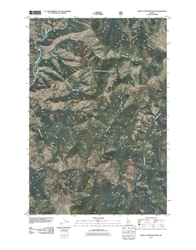 Burnt Strip Mountain, ID (2011, 24000-Scale) Preview 1