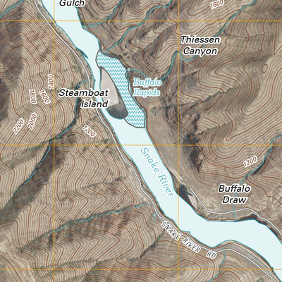 Captain John Rapids, ID-WA (2011, 24000-Scale) Preview 2