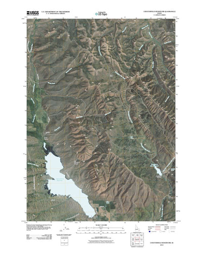 Chesterfield Reservoir, ID (2010, 24000-Scale) Preview 1