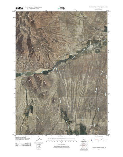 Chokecherry Canyon, ID (2010, 24000-Scale) Preview 1