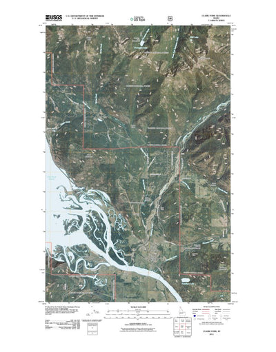 Clark Fork, ID (2011, 24000-Scale) Preview 1