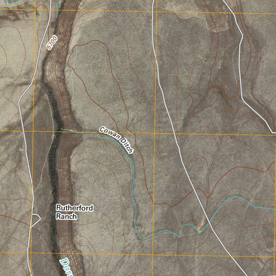 Cowan Reservoir, ID (2010, 24000-Scale) Preview 3