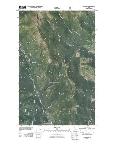 Dodge Peak, ID (2011, 24000-Scale) Preview 1