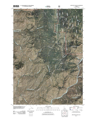Dry Buck Valley, ID (2011, 24000-Scale) Preview 1