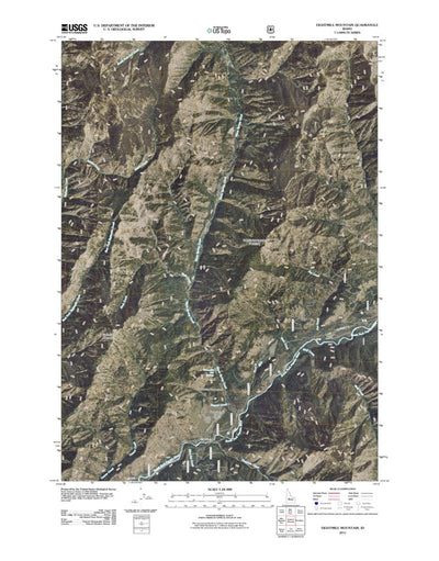 Eightmile Mountain, ID (2011, 24000-Scale) Preview 1