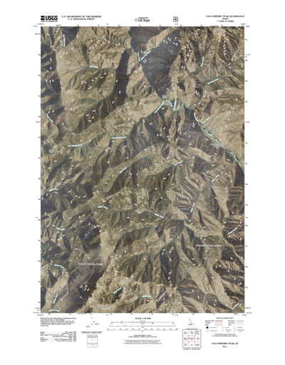 Falconberry Peak, ID (2011, 24000-Scale) Preview 1