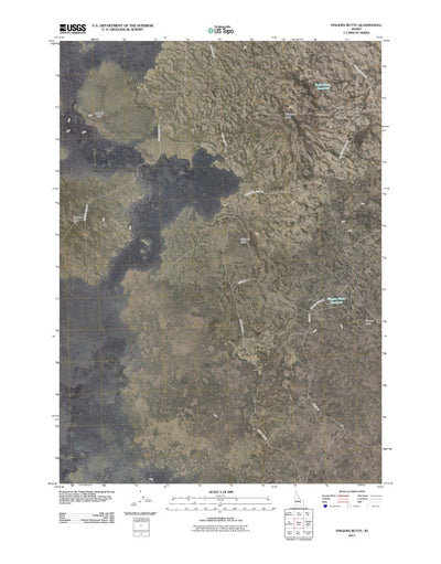 Fingers Butte, ID (2011, 24000-Scale) Preview 1