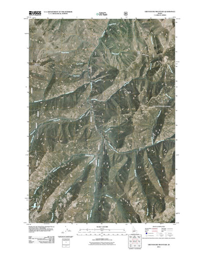 Greyhound Mountain, ID (2011, 24000-Scale) Preview 1