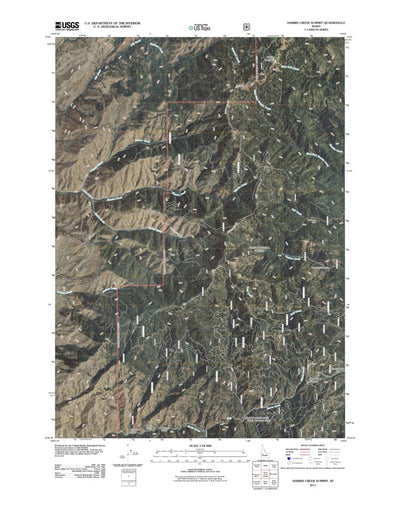 Harris Creek Summit, ID (2011, 24000-Scale) Preview 1