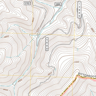 Henderson Ridge, ID-MT (2011, 24000-Scale) Preview 2
