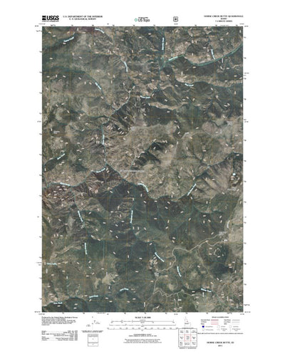 Horse Creek Butte, ID (2011, 24000-Scale) Preview 1
