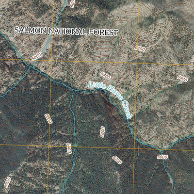 Horse Creek Butte, ID (2011, 24000-Scale) Preview 2