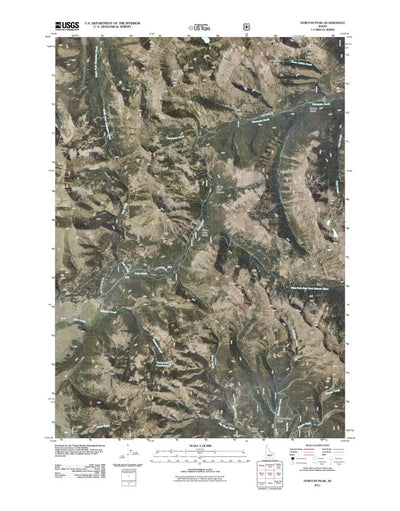 Horton Peak, ID (2011, 24000-Scale) Preview 1