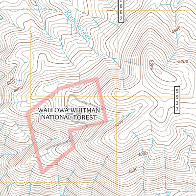 Kirkwood Creek, ID-OR (2011, 24000-Scale) Preview 2