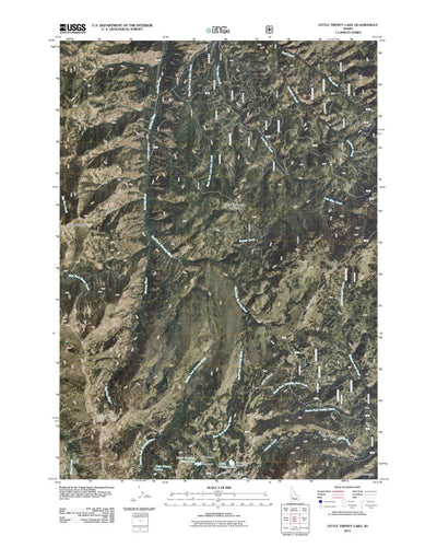 Little Trinity Lake, ID (2011, 24000-Scale) Preview 1