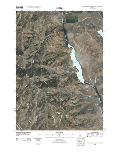 Little Wood River Reservoir, ID (2010, 24000-Scale) Preview 1